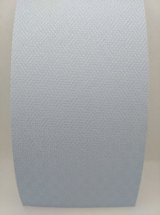 Алабама голубой, 89 мм, ALB-061, ткань для вертикальных жалюзи