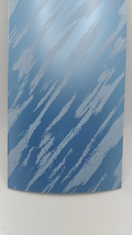 Кумулюс голубой, 89 мм, пластик для вертикальных жалюзи.