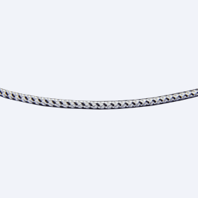 Веревка черно-белая, 2.0 мм