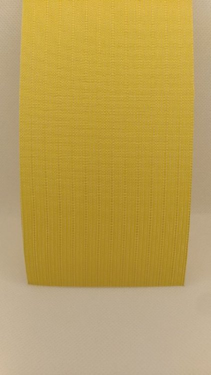Лайн жёлтый, 89 мм, L-08, ткань для вертикальных жалюзи