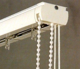 Карниз для вертикальных жалюзи, белый, 250 см