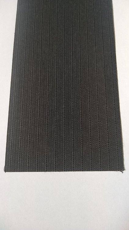 Лайн чёрный, 89 мм, L-96, ткань для вертикальных жалюзи