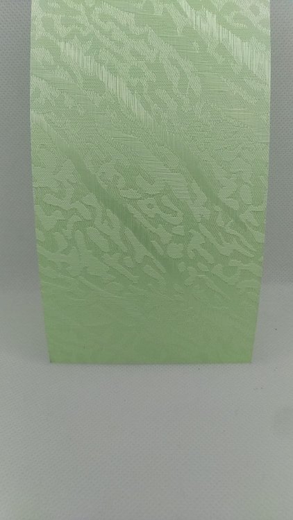Сандра зелёный, 89 мм, S-07, ткань для вертикальных жалюзи.