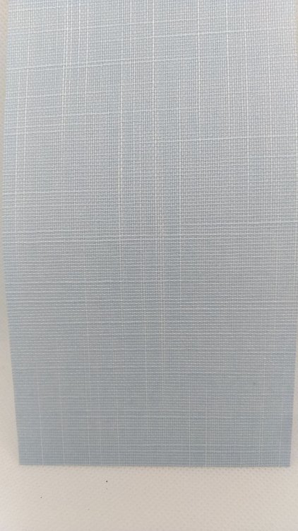 Шантунг голубой, 89 мм, SH-06, ткань для вертикальных жалюзи.
